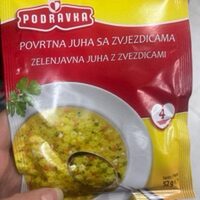 Grönsakssoppa med pastastjärnor