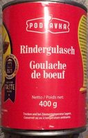 Goulache de boeuf