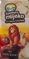 Čokoladno mlijeko okus bijela čokolada