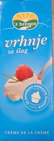 Vrhnje za šlag