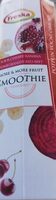 Smoothie sour cherry-banana pomegranate-red beet