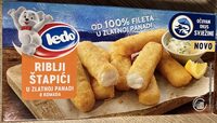 Riblji štapići u zlatnoj panadi