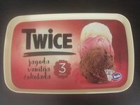 Twice jagoda vanilija čokolada