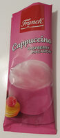 Cappuccino raspberry macaron