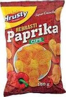 Rebrasti paprika čips