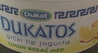 Grčki tip jogurta limun kolač med