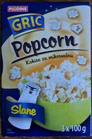 Kokice za mikrovalnu slane