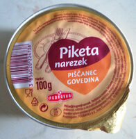 Piketa narezek - piščanec, govedina