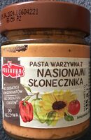 Pasta warzywna z nasionami słonecznika