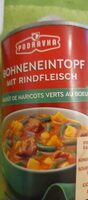 Ragoût de haricots verts au boeuf