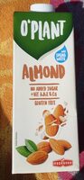 O'plant Almond No Added Sugar
