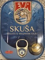 EVA Skuša, Fileti u biljnom ulju