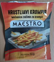 Hrustljavi krompir, mešanica začimb