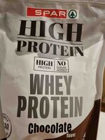 High protein whey chocolate flavor