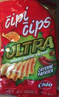 Čips čips ultra okus Cayenne paprika