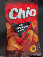 Hot peperoni chips