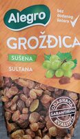 Sušena Sultana (grožđice)