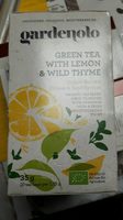 Thé vert citron thym
