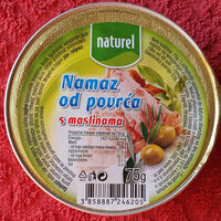 Namaz od povrća s maslinama
