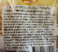 Kruh polubijeli tranji