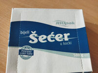 Bjeli šećer u kocki