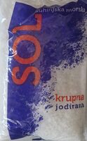 Kuhinjska morska sol krupna