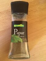 Papar crnu miljeveni