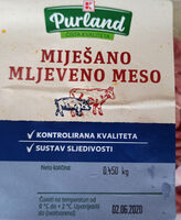Miješano mljeveno meso
