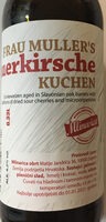Frau Muller’s sauerkirsche kuchen
