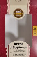 Keksi s brusnicama