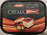 Crema Caramel dessert topping