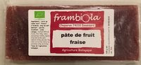 Pâte de fruit fraise