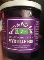 Confiture extra myrtille bio