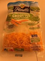 Carottes râpées fraîches