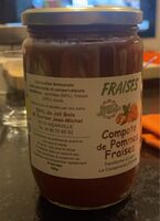 Compote de pommes fraises