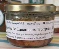 Terrine de canard aux trompettes de la mort