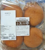 4 Beignets parfum Chocolat-Noisettes