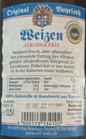 Weizen alkoholfrei