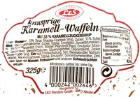 Knusprige Karamell-Waffeln