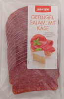 Marten Geflügelsalami mit Käse