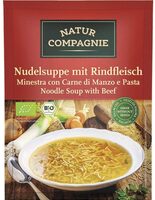 Nudelsuppe mit Rindfleisch