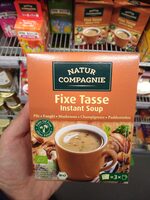 Fixe Tasse Instant Soup, champignons