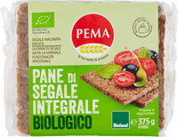 Pane integrale di segale biologico