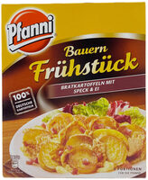Bauernfrühstück Bratkartoffeln mit Speck & Ei
