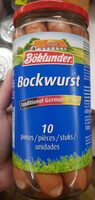 Bockwurst x10