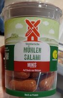 Vegetarische Mühlen Salami