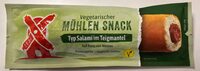 Vegetarischer Mühlen Snack im Teigmantel