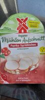 Veganer Mühlenaufschnitt Paprika - Typ Hähnchen