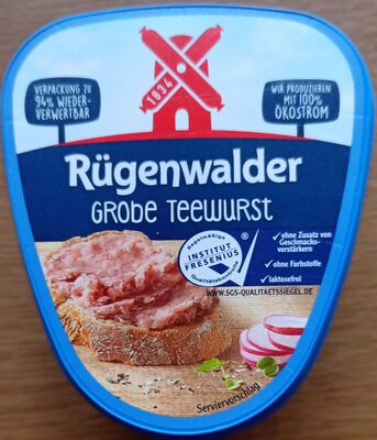 Rügenwalder Grobe Teewurst