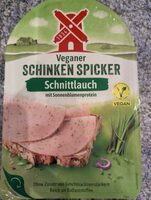 Veganer Schinkenspicker Schnittlauch